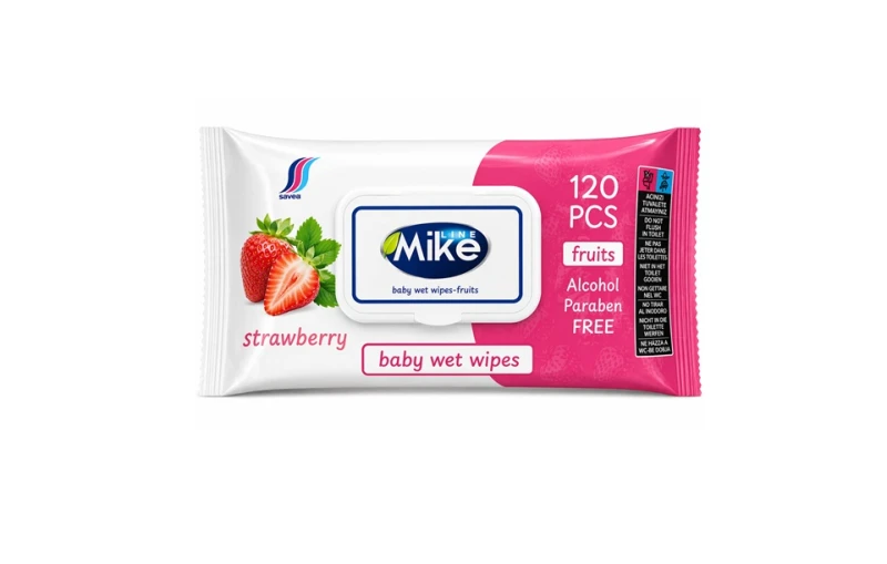 Șervețele Umede Fresh Strawberry 120buc Mike Line